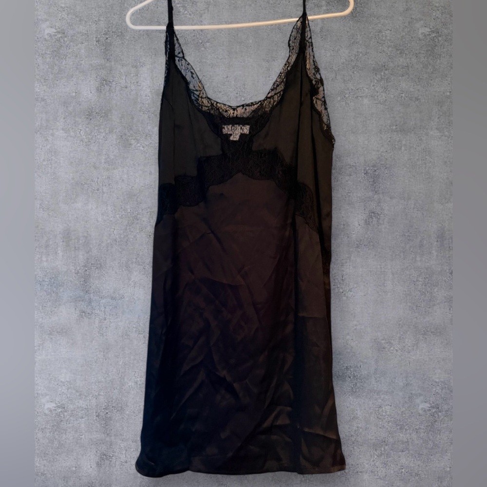 whimsygoth top shop  Lace Trim feminine romantic slip